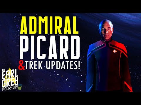 Admiral Picard First Look! | Star Trek News Updates & DST 2019!