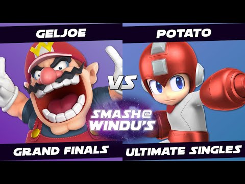 GelJoe (Wario) vs Potato (Mega Man) - Smash @ Windu's 106 - Grand Finals SSBU