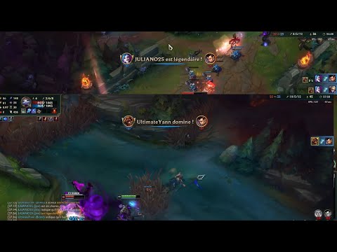 UltimateYann - Brand Support : On 2 Vs 8 Avec Jean Louis ! LoL Solo Queue (Gold) S11 (Ft. Juliano)
