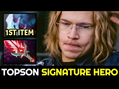 TOPSON Signature Hero Carry the Game with Bloodthorn Build Dota 2