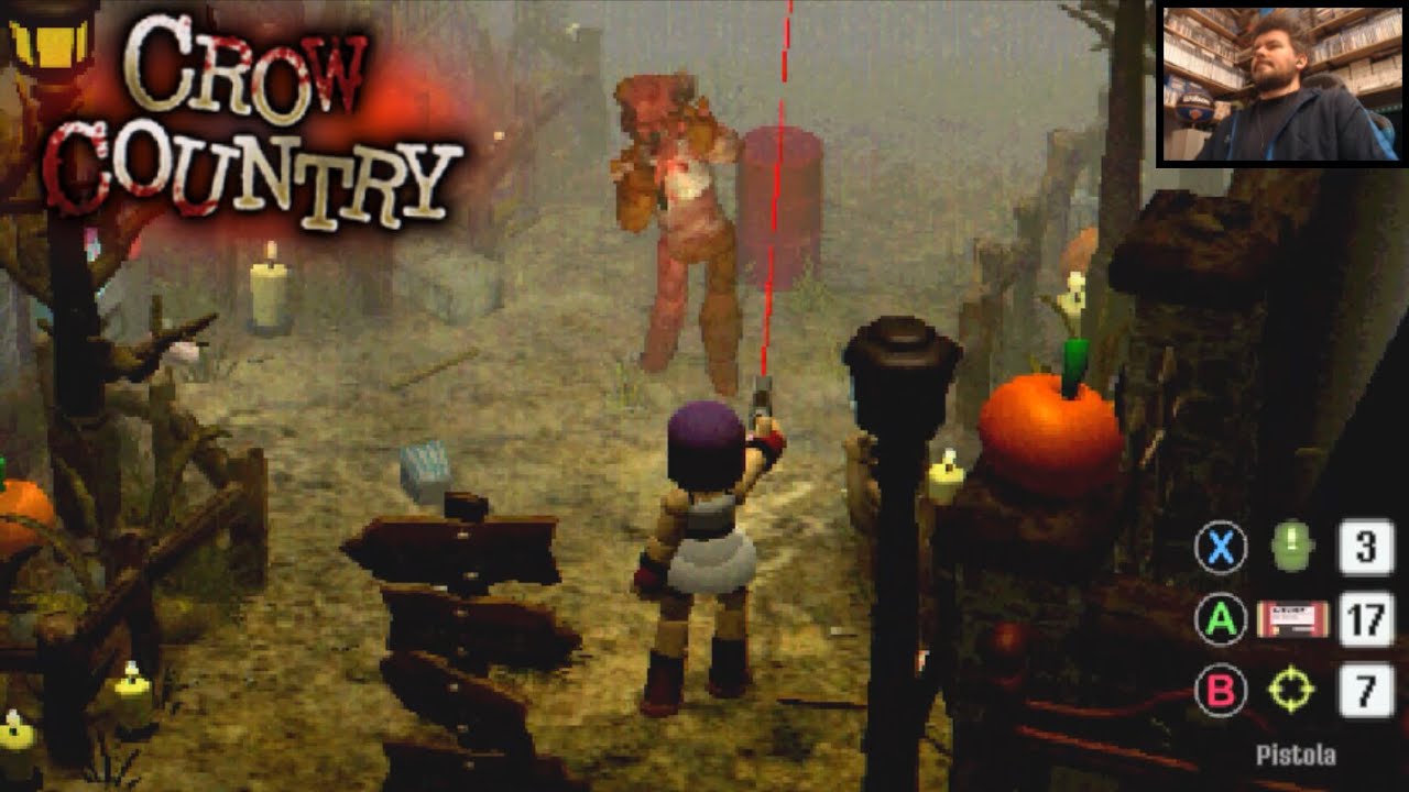 CROW COUNTRY, un tributo a los SURVIVAL HORROR 32-bits🎃 Gameplay Español (PC / PS5 / Switch / XBOX)