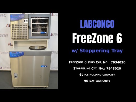 Labconco FreeZone 6 with Stoppering Tray Dryer (Item - 2212I F DRY)