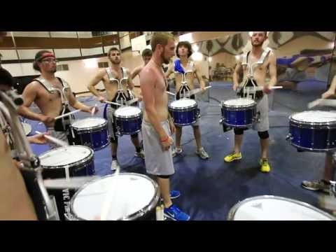 Mapex Drums - Blue Knights WGI 2013 - Snares Rehearsal