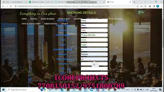 Hotels with all facilities using web application