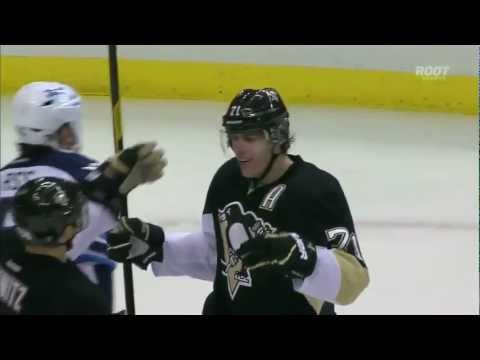 Evgeni Malkin 200th Career Goal 3/20/12 [Game Winner]