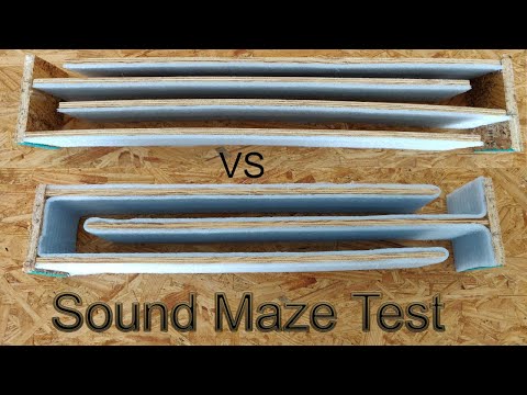DIY Sound Maze Test for Noisy Above Door Air Vent