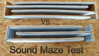 DIY Sound Maze Test for Noisy Above Door Air Vent