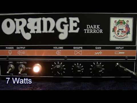 Q - Orange Dark Terror hard and heavy rock sound check