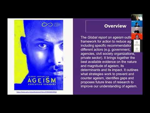 Human Rights of Older Persons: Social Cost of Ageism Webinar Mar 18