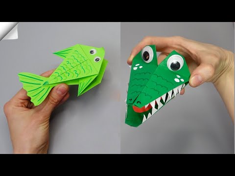 Fun and easy paper game 6 moving paper toys