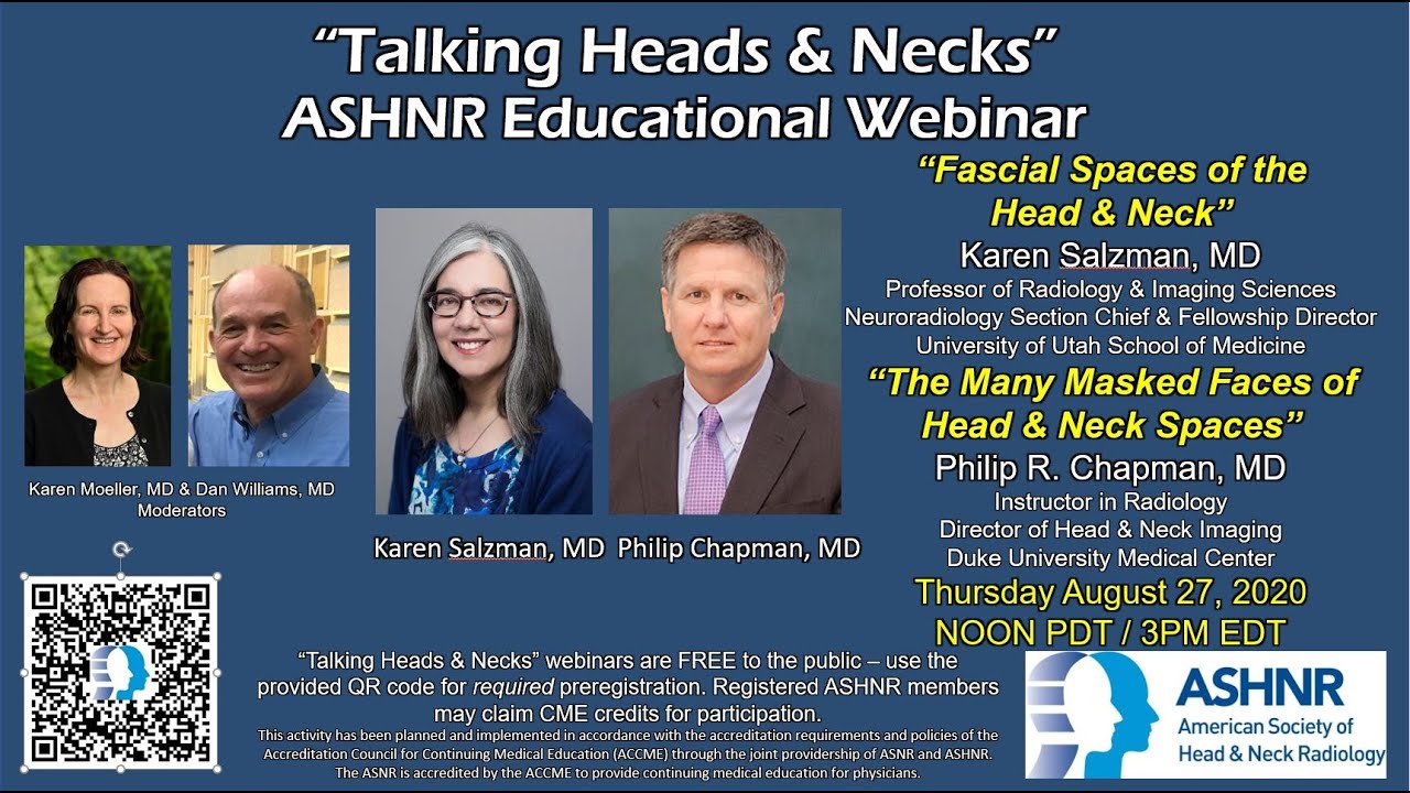 ASHNR Talking Heads & Necks Webinar #10
