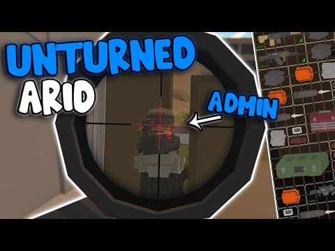 Owners Logged In While Raiding Huge ADMIN Base - Unturned Arid (Survival Series)