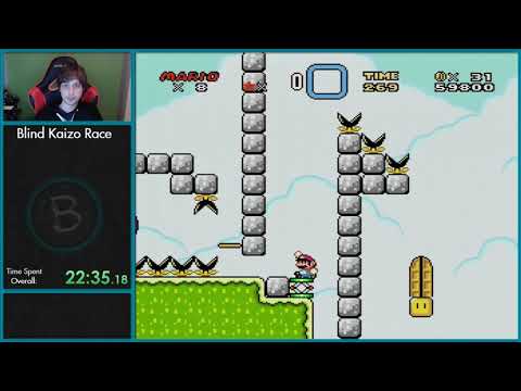 SMW Blind Kaizo Race Week 22 - Las Vegas Monster? by Morsel