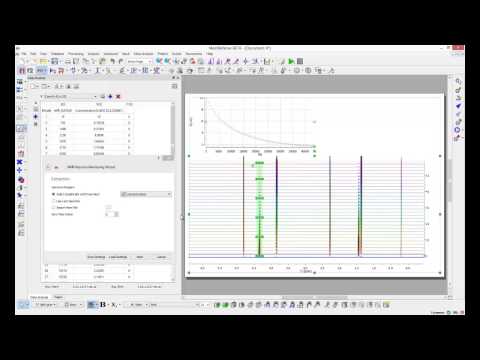 The Mnova Reaction Monitoring Wizard