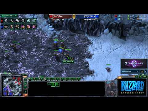 StarCraft 2 HotS - IdrA (Z) vs. Zero (T)