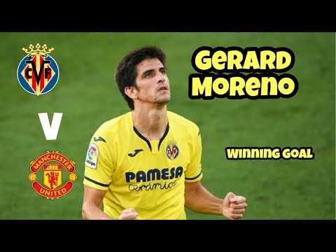 Gerard Moreno Winning Goal Europa League Final Villarreal vs Manchester United 12-11