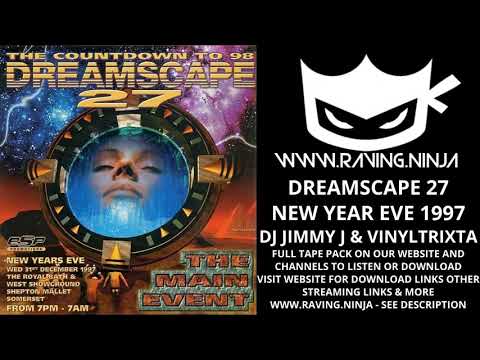 Dreamscape 27 Dj Jimmy J & Vinyltrixta Old Skool happy hardcore bouncy techno rave music tape pack