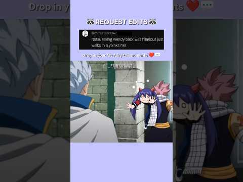 The way he just came and picked her up 💀 😂 #fairytail @chrisunger2842