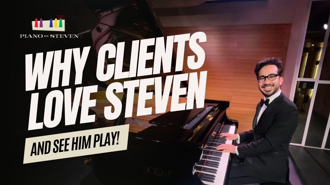 Promotional video thumbnail 3 for Piano By Steven - Top Musician for Hire