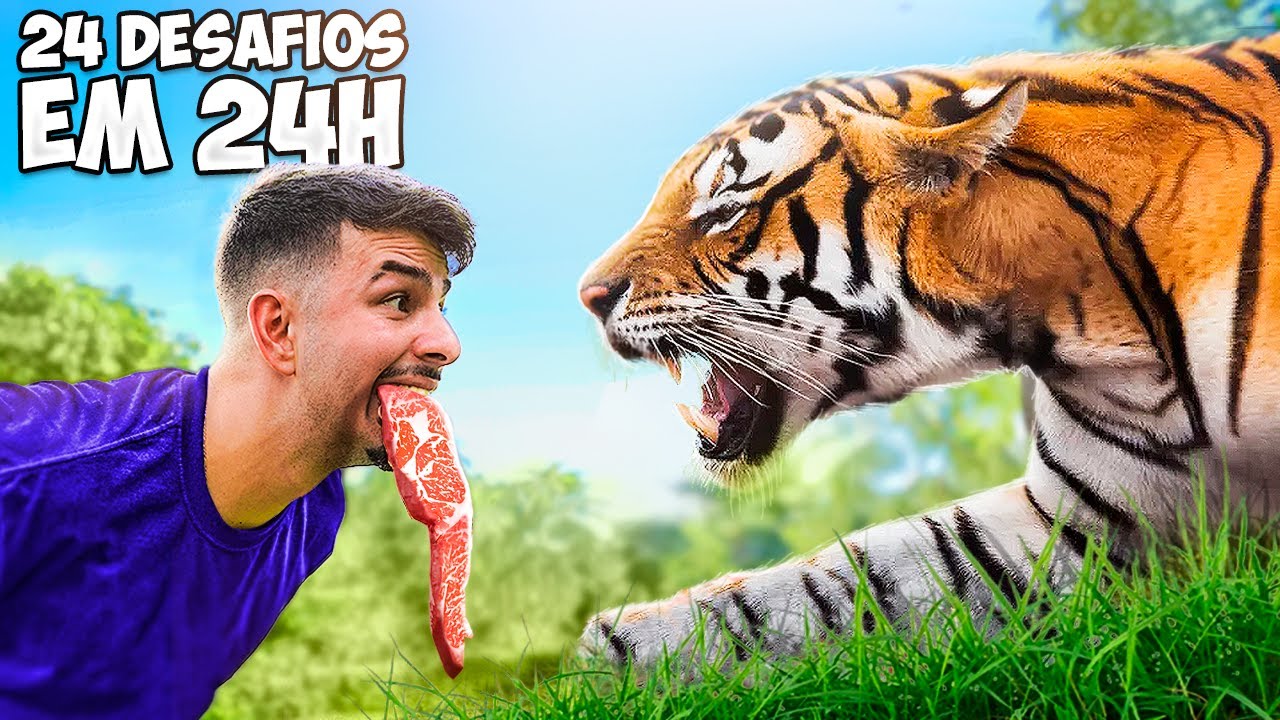 24 Desafios Insanos em 24 Horas