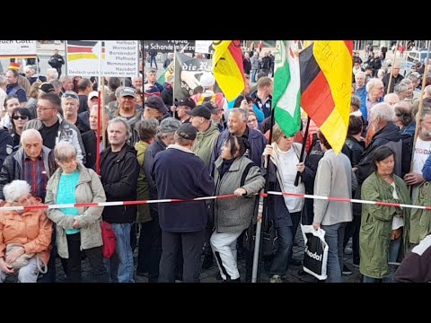 08.04.2019 Pegida live vom Altmarkt Dresden