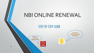 NBI ONLINE RENEWAL- Easy Steps to Schedule NBI Clearance Online Appointment