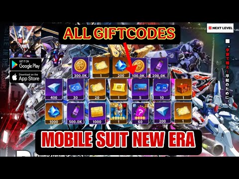 Mobile Suit New Era | All 4 Giftcodes + How to Redeem | Mobile Suit New Era Free 4 Codes