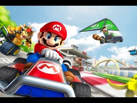 [電玩遊戲 Nintendo 3DS瑪利歐賽車7遊戲回顧]CGRundertow MARIO KART 7 for Nintendo 3DS Video Game Review