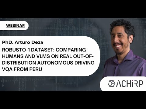 Webinar ACHIRP – Robusto-1: IA vs Humanos al volante 🚘