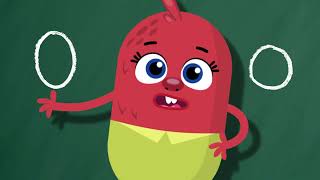 Letter O song - THE KIBOOMERS Preschool Phonics Sounds - Uppercase & Lowercase Letters gameplay video by Pegr, 1:09 duration