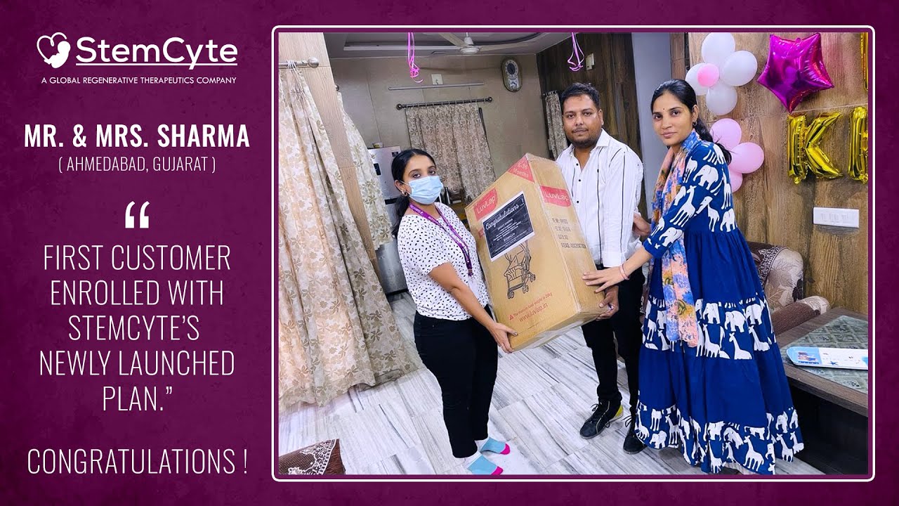 STEMCYTE INDIA | CUSTOMER SPEAK | MR. & MRS. SHARMA