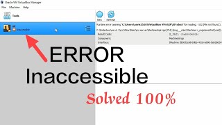 Download lagu Mengatasi error virtualbox : Inaccessible E_FAIL (0x80004005) mp3