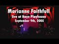 SBG Archives: Marianne Faithfull live at Kaye Playhouse September 9th, 2007 New York, NY FULL SHOW - SBG Media SBG Archives: Marianne Faithfull live at Kaye Playhouse September 9th, 2007 New York, NY FULL SHOW