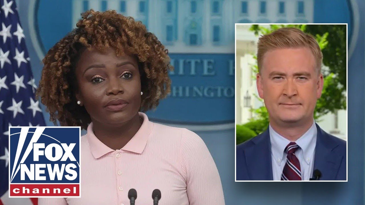 Peter Doocy reacts to Karine Jean-Pierre announcement: 'SHE WAS WRONG'