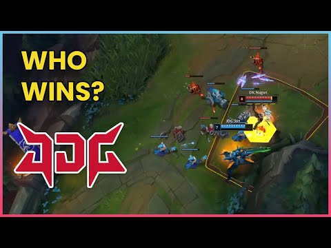 JDG 369 VS DK Nuguri 1v1