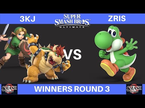 Cibao Smash Winners Round 3 - 3KJ (Bowser/Young Link) vs B.o.B|Zris (Yoshi) | Smash Ultimate