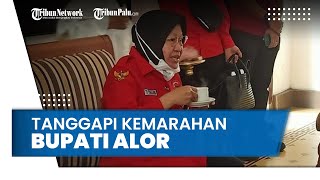 Beredar Video Bupati Alor Marahi Staf Kemensos, Mensos Risma Tanggapi Kemarahan Amon