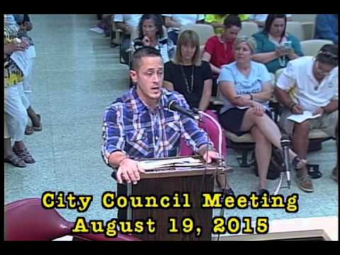 City Council Meeting 2015-08-19
