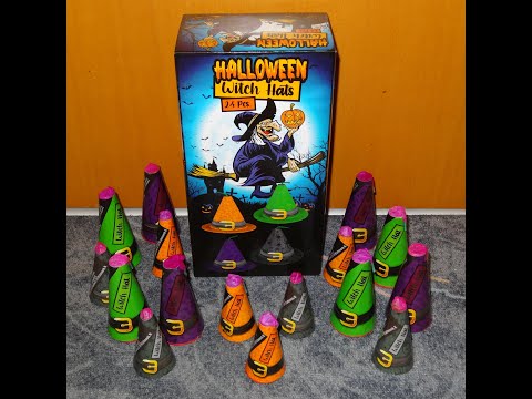 Lesli Halloween Witch Hats F1 Vulkane