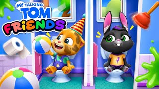 My Talking Tom Friends - Second Floor Got Renovated - Exciting New Mini Games!