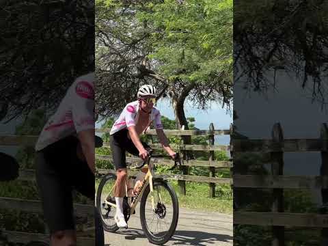 ¡#RigobertoUrán en nuestras carreteras! Así fue su paso por la vía de #Tubará en el #GiroDeRigo