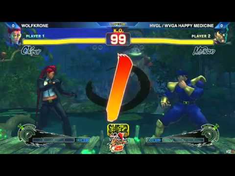 HVGL/NVGA Happy Medicine Vs. Wolfkrone SSF4:AE 2012 (Pool Play)