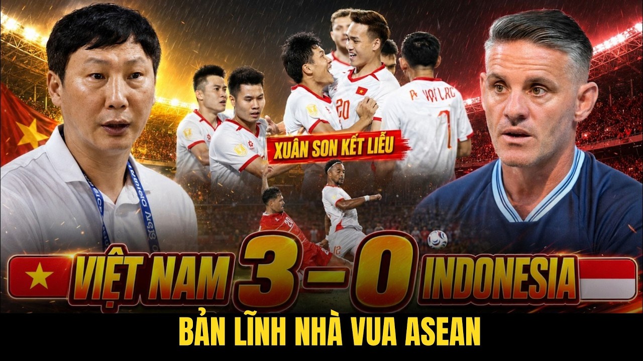 Indonesia CÚI ĐẦU Trước Việt Nam! Kim Sang Sik khiến cả Đông Nam Á ngả mũ | ASEAN Cup 2026