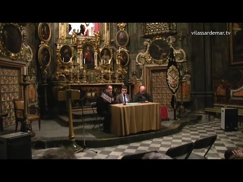 Presentació llibre "Mataró Barroc" a la Basílica de santa Maria (25/03/2015)