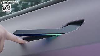 Latest Model Y Electric Smart Auto Door Handle Reduction Gear Colorful Handlebar Review Aliexpress