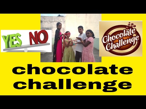 chocolate challenge#challenge #chocolate #thanusha#thanu #Lohitha#Lohi #Thanu& Lohi