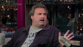 Artie Lange On Letterman 10/14/2011