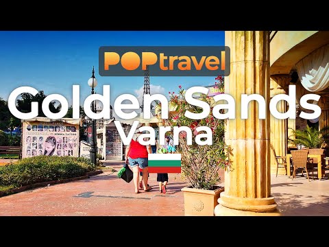 GOLDEN SANDS (Varna), Bulgaria 🇧🇬 - 4K 60fps (UHD)