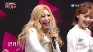 170109 위문열차 OhBliss(오블리스) - Bunny Bunny(바니바니) @ 해군교육사령부