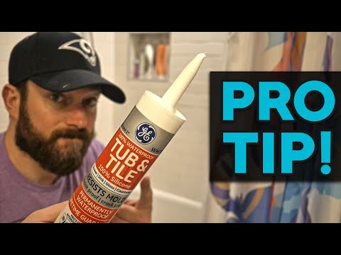 How to Caulk a Tub with GE Tub & Tile: Pro tip!